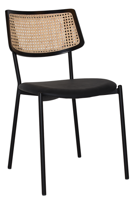 TEXAS RATTAN PADDED CHAIR